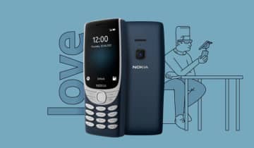 Nokia 8210 é baseado no 3310, febre no Brasil entre os anos 90/2000. Fonte: Divulgação/Nokia