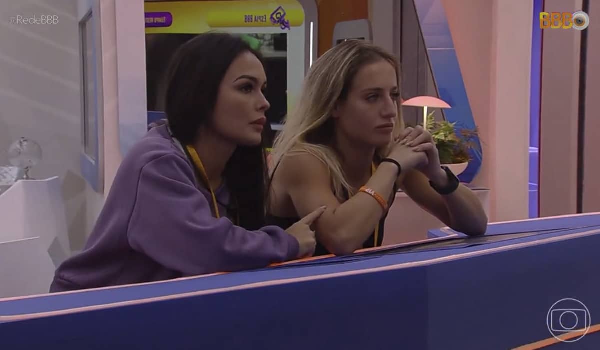 Bruna e Larissa escolheram temas para fazer uma festa única no BBB 23. Foto: Reprodução/Globo