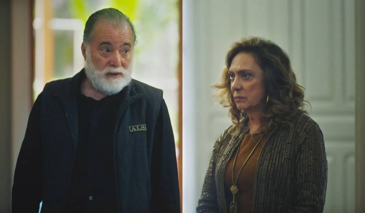 Antônio promove um jantar após a morte de Agatha. Foto: Reprodução/Globo