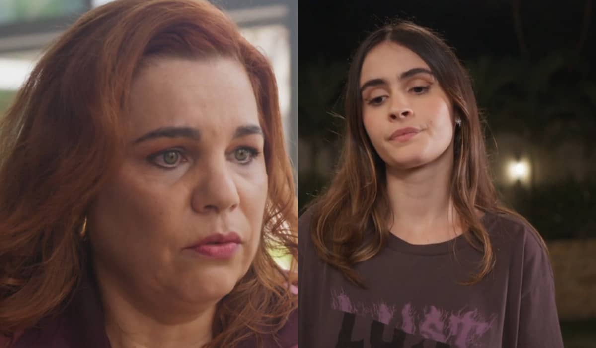 Helena se dedica mais aos planos de Cris do que à própria empresa em Elas por Elas. Foto: Reprodução/Globo