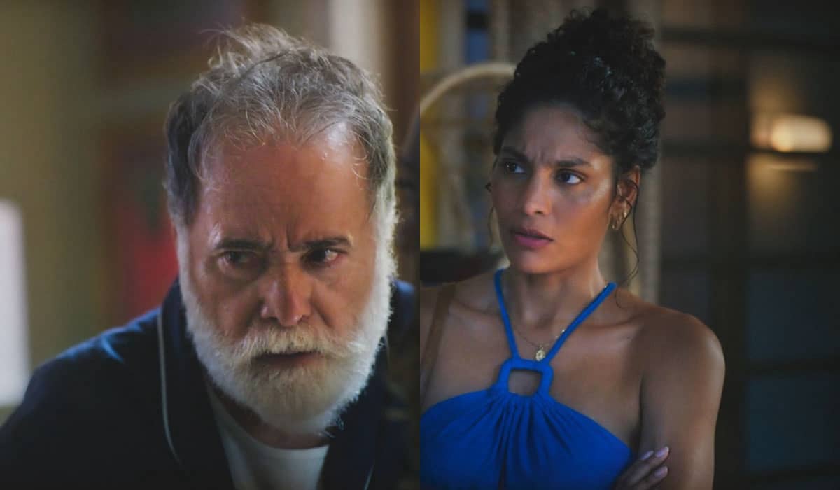 Antônio se recusa a ser avô dos filhos de Aline. Foto: Reprodução/Globo