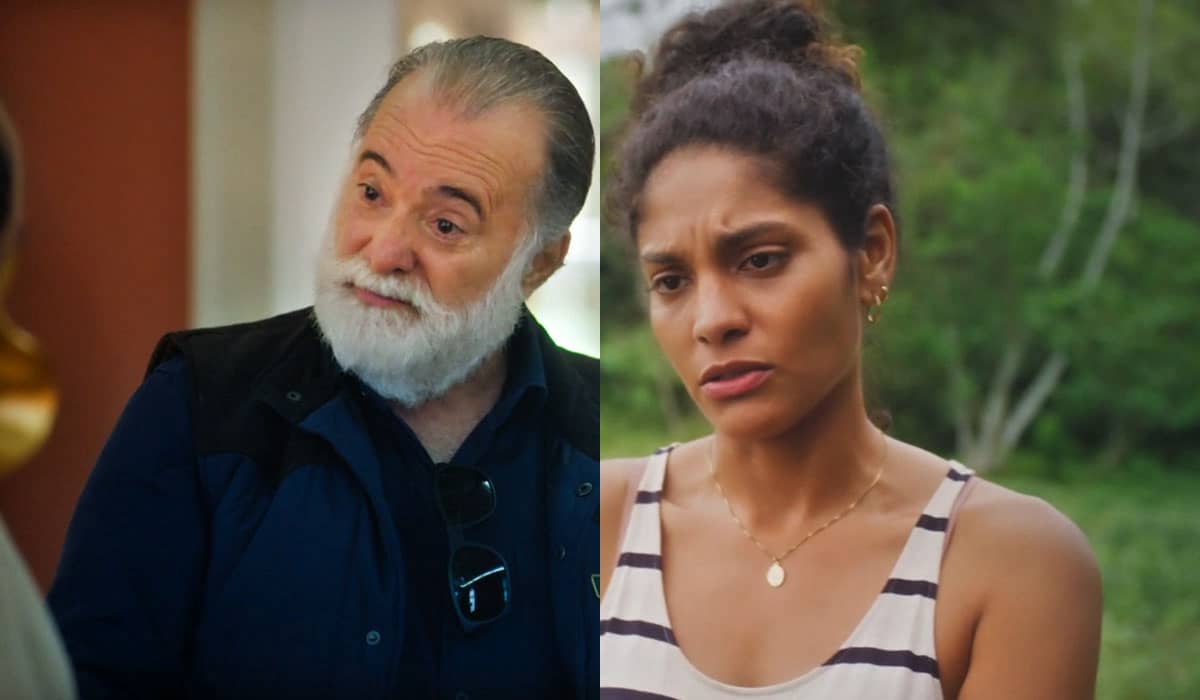 Antônio surta ao descobrir que os filhos de Aline serão legalmente seus herdeiros. Foto: Reprodução/Globo