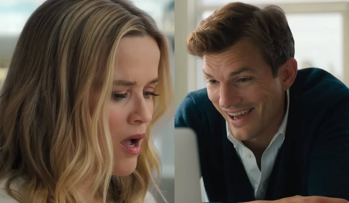 Reese Witherspoon e Ashton Kutcher esbanjam química em 'Na Sua Casa ou na  Minha?'