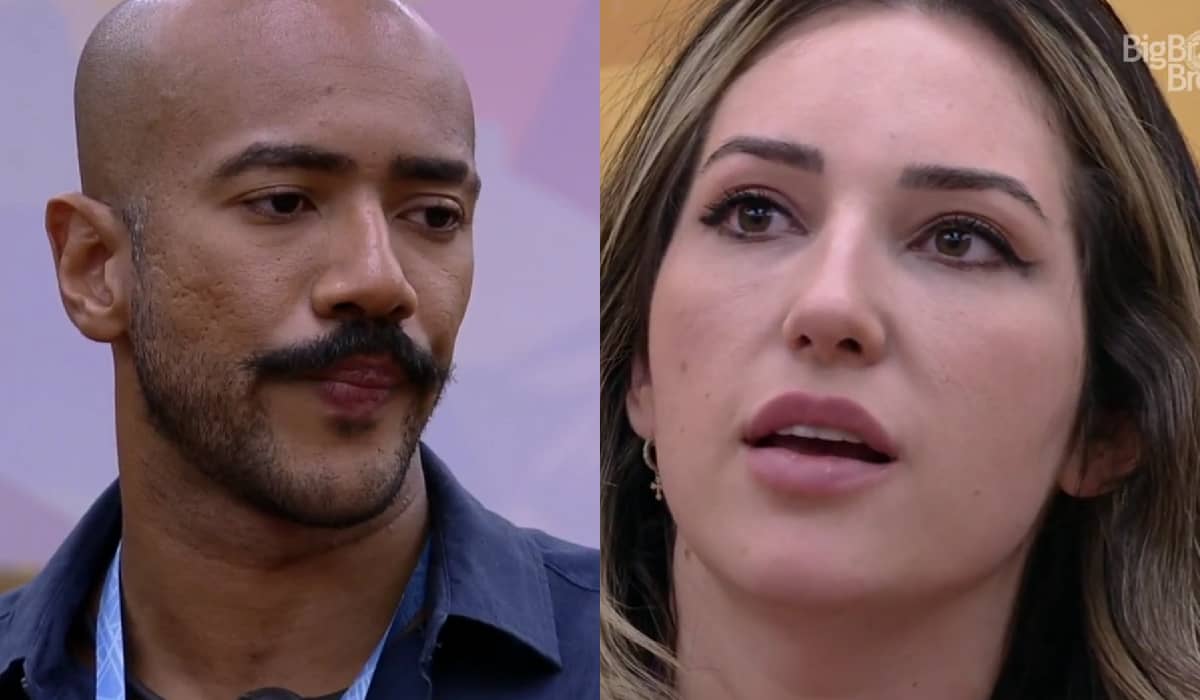 Amanda e Larissa estão furiosas com posicionamento de Alface no BBB 23. Foto: Reprodução/Globo