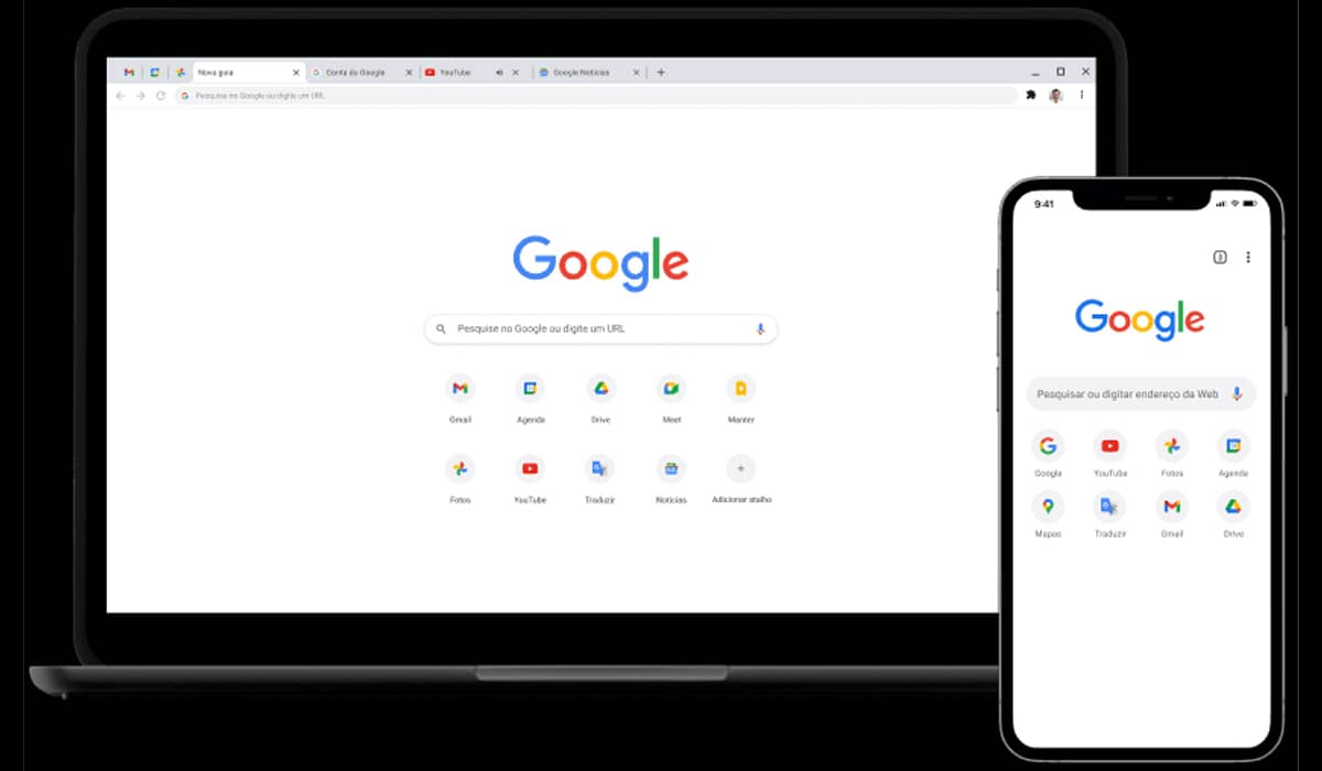 Google Chrome irá fornecer um medidor de consumo para memória RAM. Fonte: Divulgação/Google