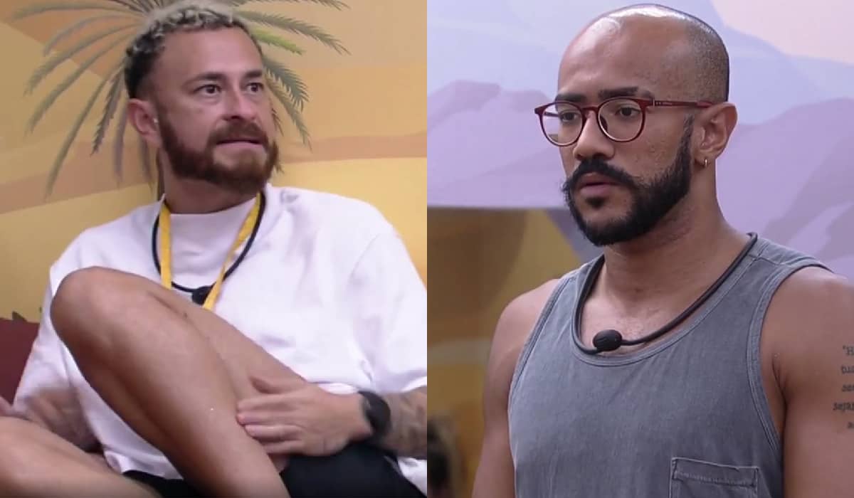 No embate entre Ricardo e Fred, quem você acha que está certo? Foto: Reprodução/Globo