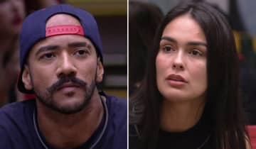 Em paredão duplo, quem você quer eliminar do BBB 23: Larissa ou Ricardo Alface? Foto: Reprodução/Globo