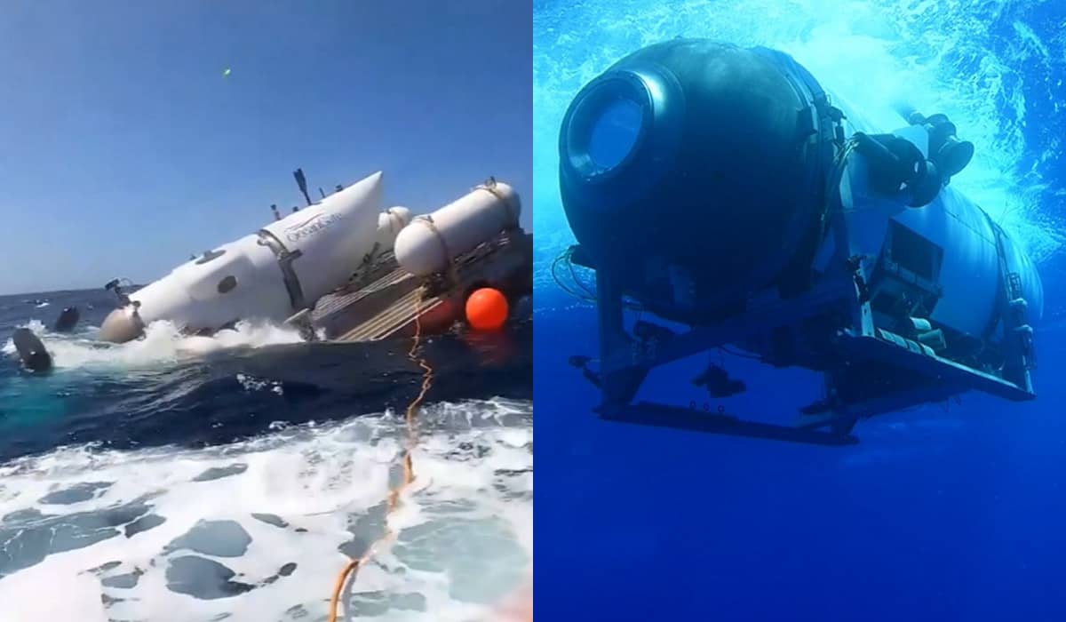 Guarda Costeira dos EUA afirma que encontrou novos vestígios do acidente com submarino. Foto: Reprodução/Instagram