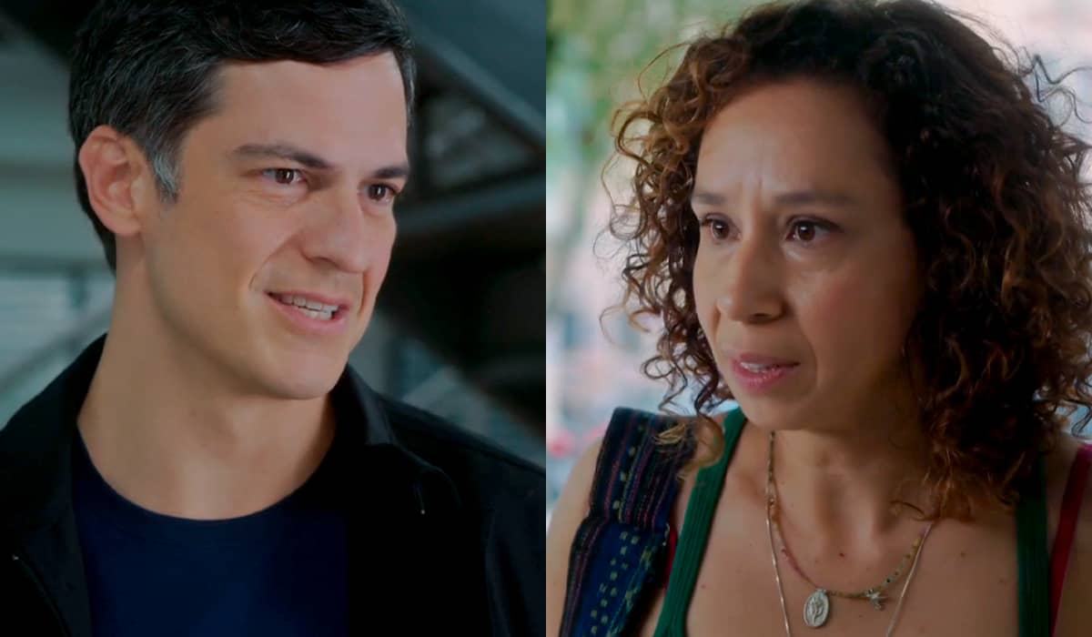 Jonas marca encontro com Adriana e declara seu amor. Fonte: Reprodução/Globo