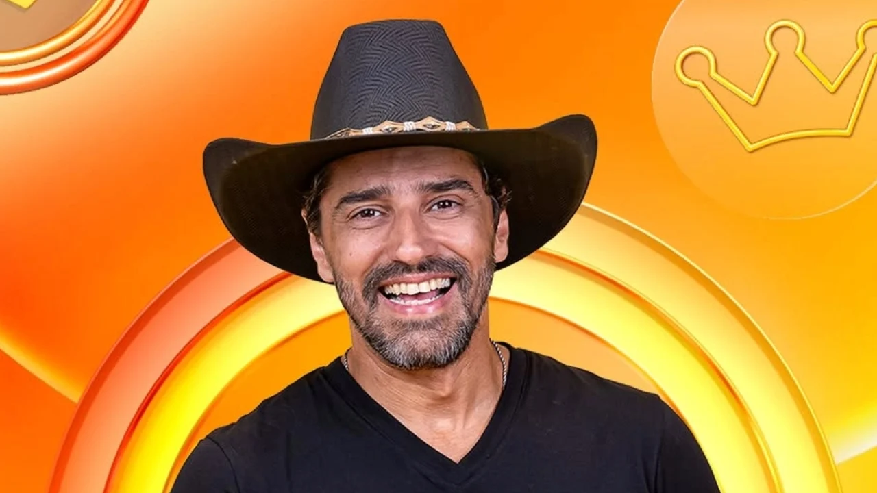 Cowboy foi o mais votado pela casa e participa do novo paredão do BBB 26. Foto: Divulgação Globo.