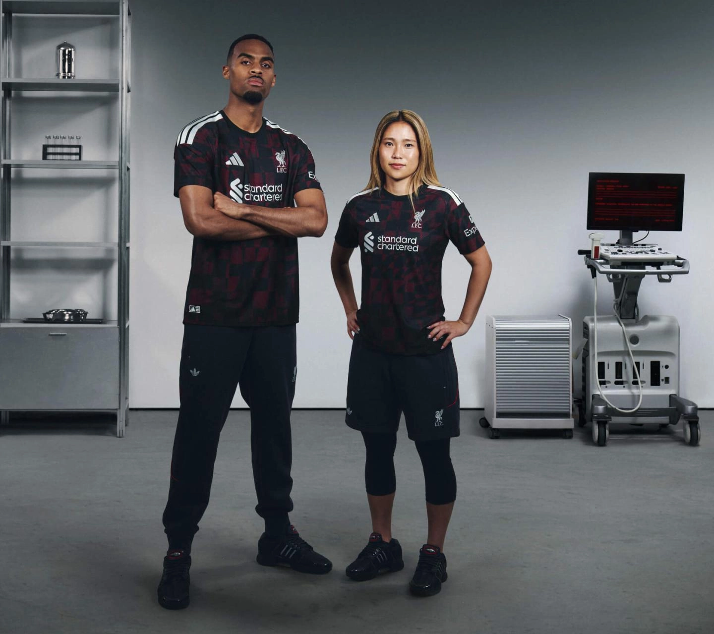 Novo uniforme do Livrpool. Foto: Liverpool Divulgação