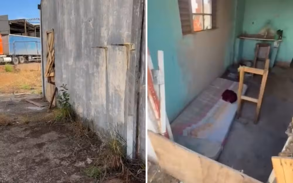 Menina de 13 anos que saiu de casa para viver com namorado virtual é achada trancada em barracão em Anápolis