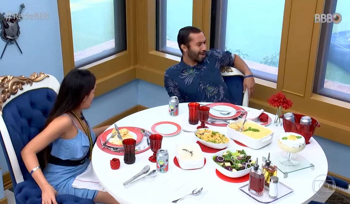 Gilberto e Juliette querem chegar juntos à final do BBB