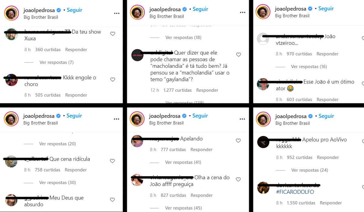 Internautas atacam severamente João e tentam invalidar seu discurso