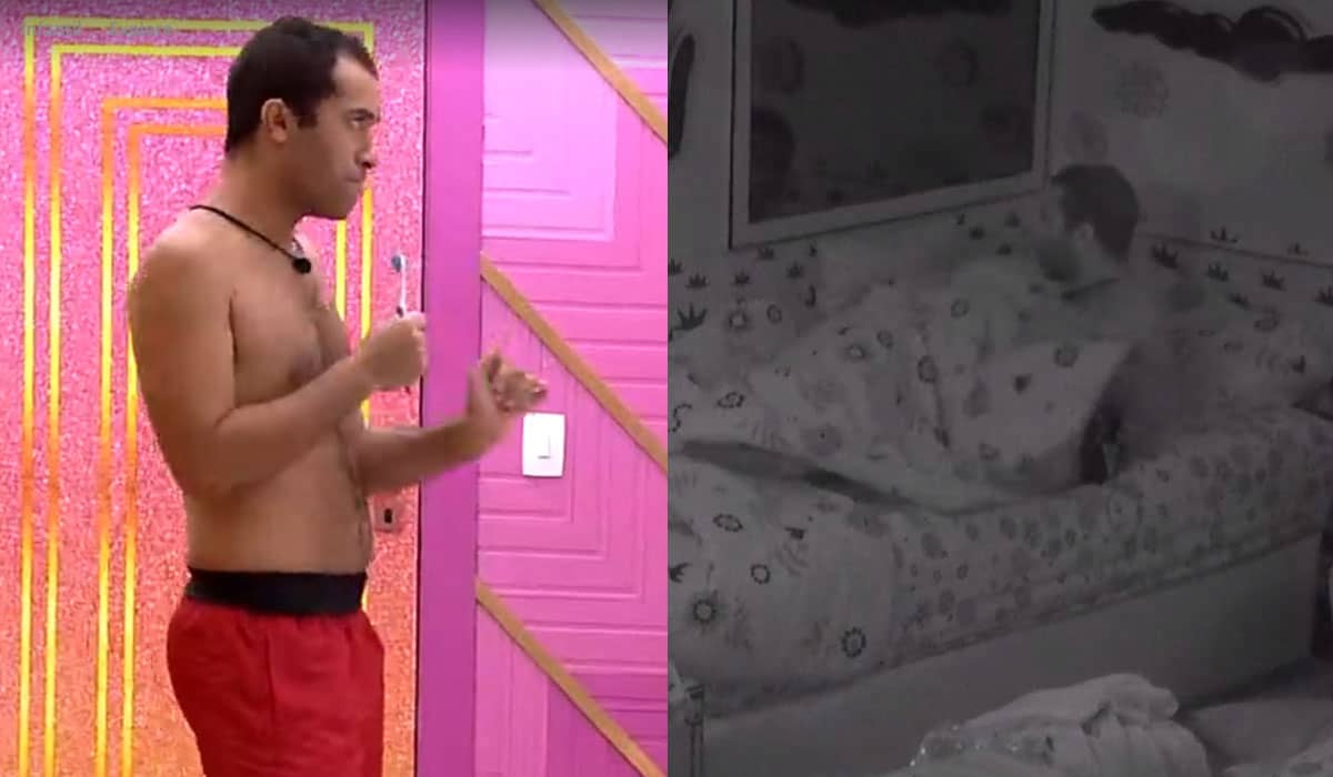 Gilberto era o único acordado da casa às 9h12 de hoje