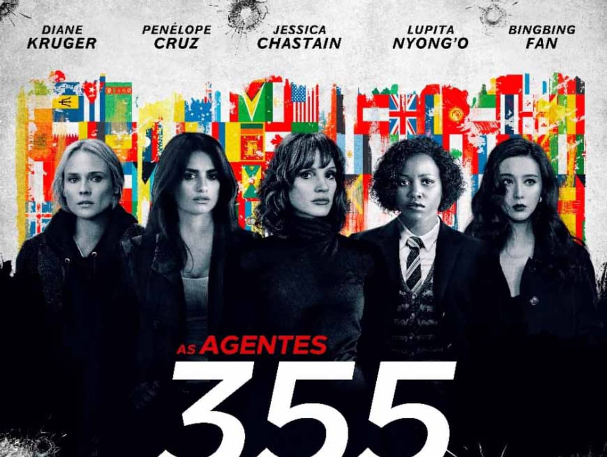 Cartaz promocional de 'As Agentes 355'