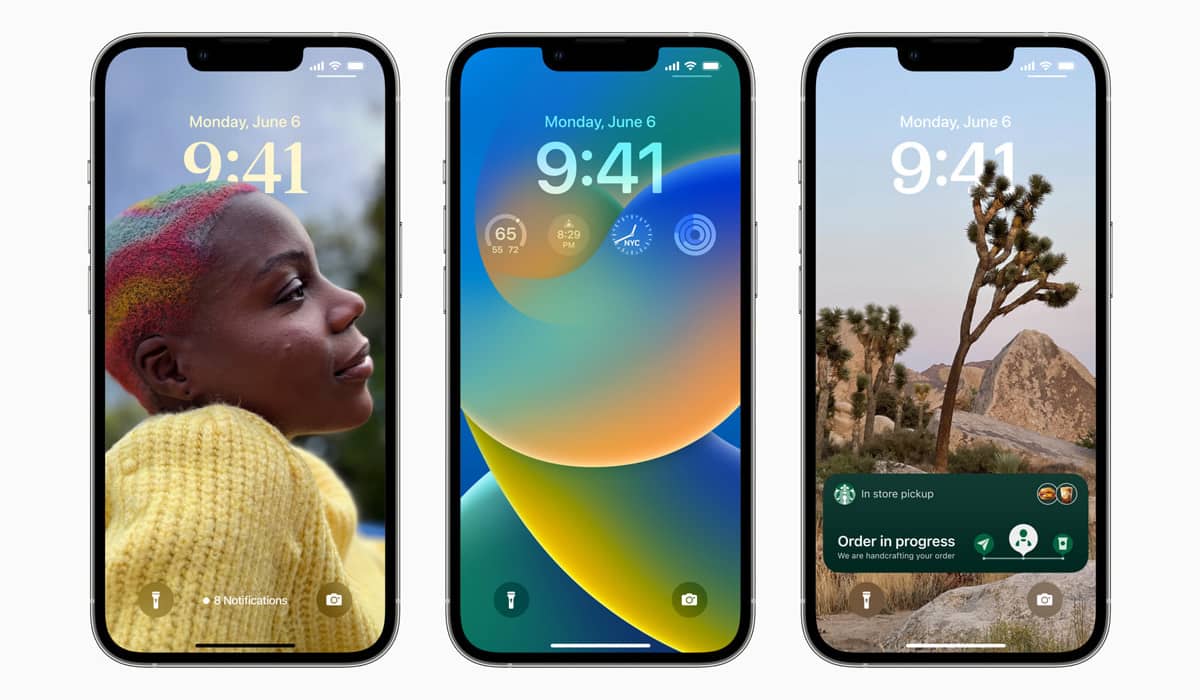 iOS 16.1 chega aos aparelhos. Fonte: Divulgação/Apple