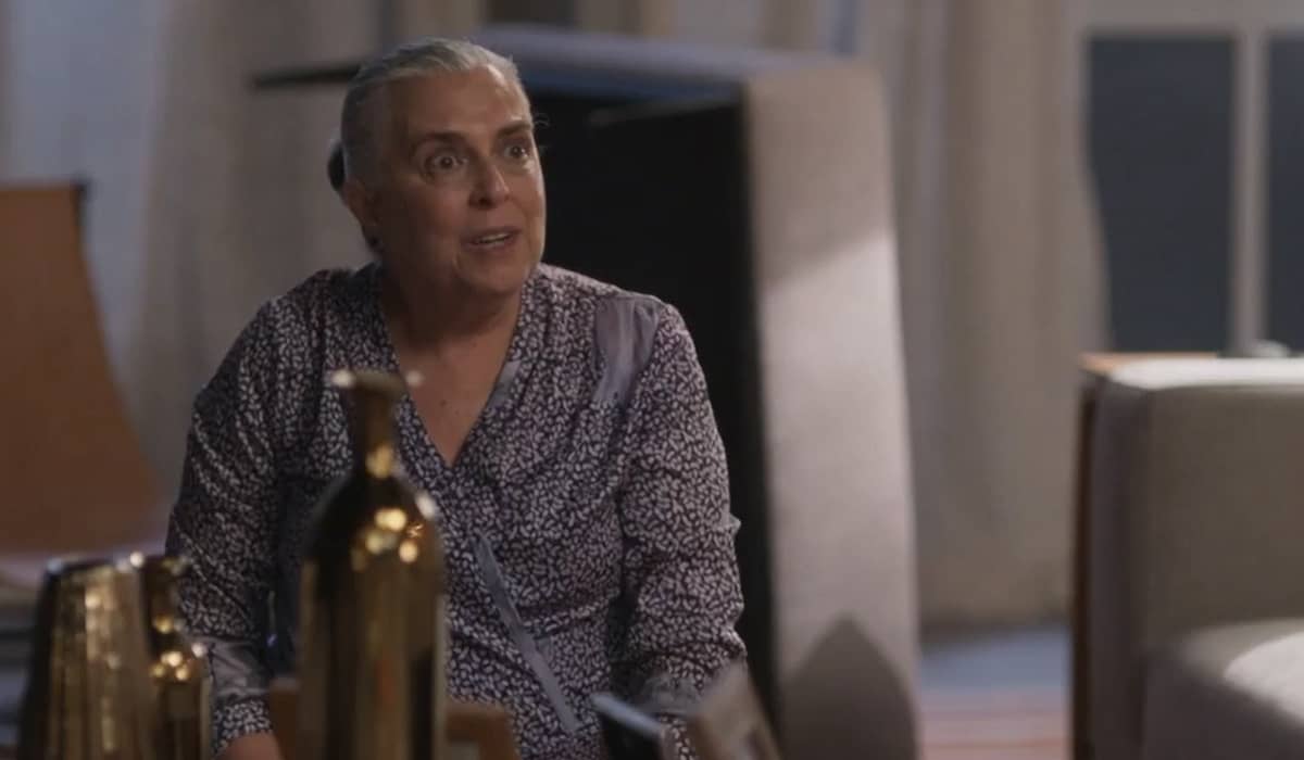 Dagmar revela a verdade para Ítalo. Fonte: Reprodução/Globo