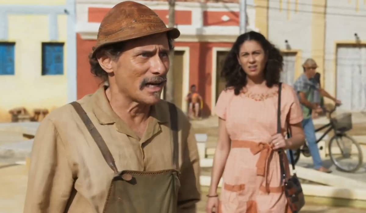 Timbó e Tereza se amam, mas têm uma relação complicada. Foto: Reprodução/Globo