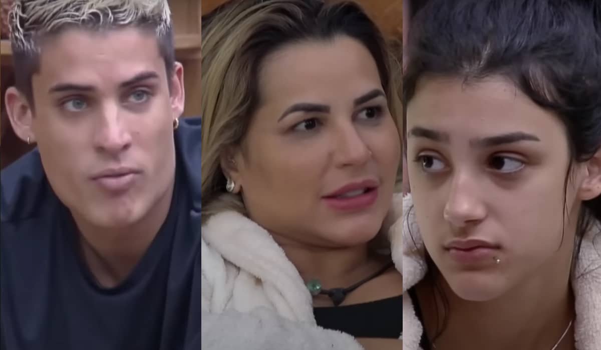 Tiago, Deolane e Bia também já manifestaram interesse em sair do reality. Foto: Reprodução/PlayPlus