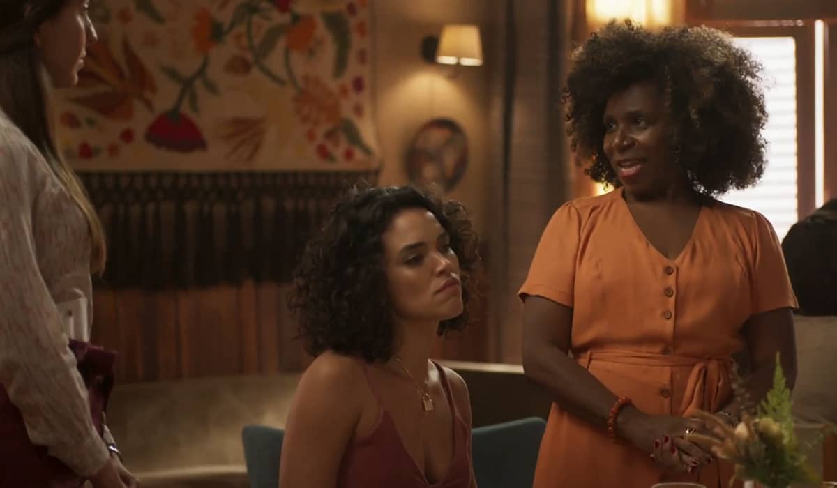 Quintilha é quem humilha Xaviera. Fonte: Reprodução/Globo