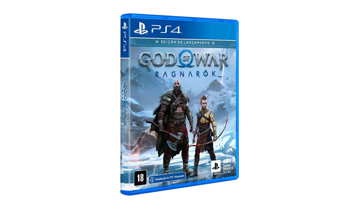 God of War Ragnarök - PS4. Fonte: Divulgação/Sony