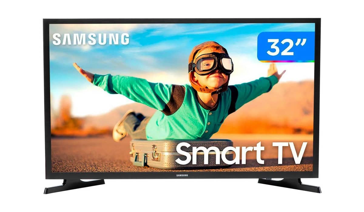 Smart TV Samsung T4300. Fonte: Divulgação/Samsung