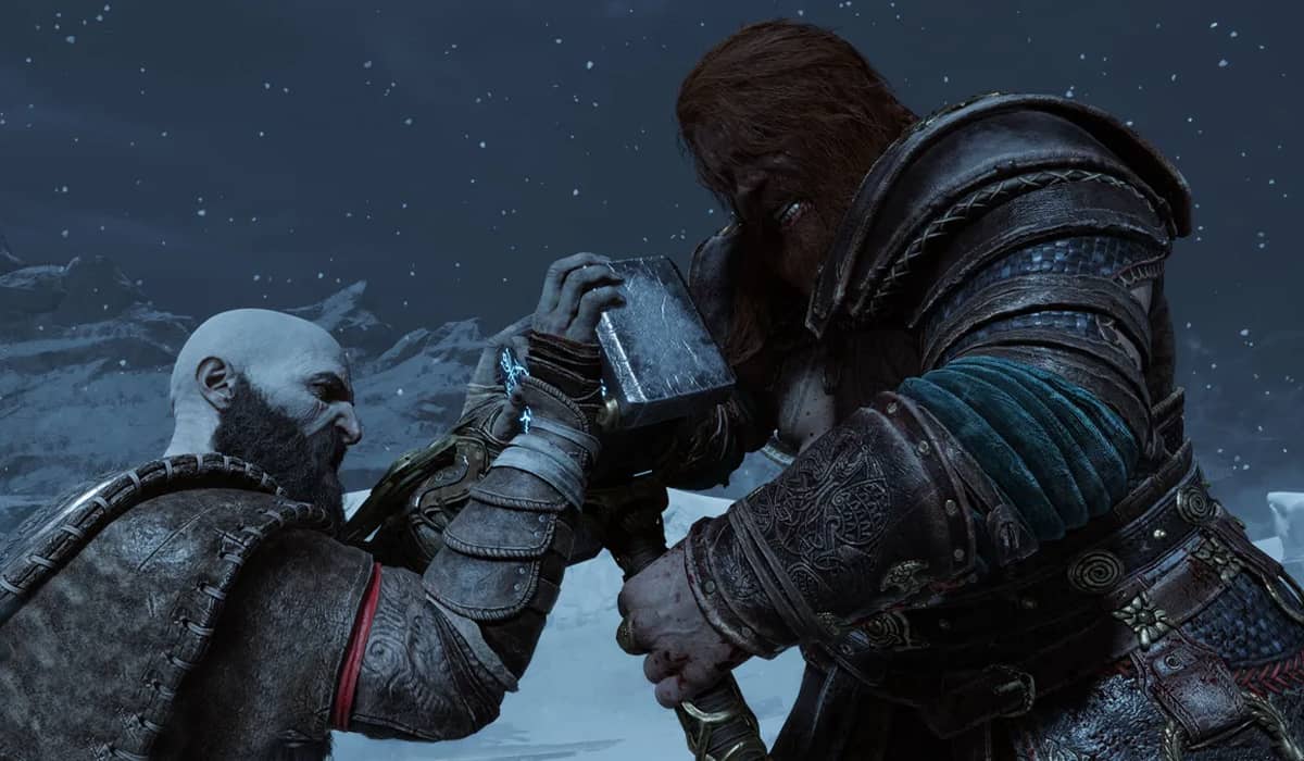 God of War Ragnarök é indicado a jogo do ano. Fonte: Divulgação/Sony