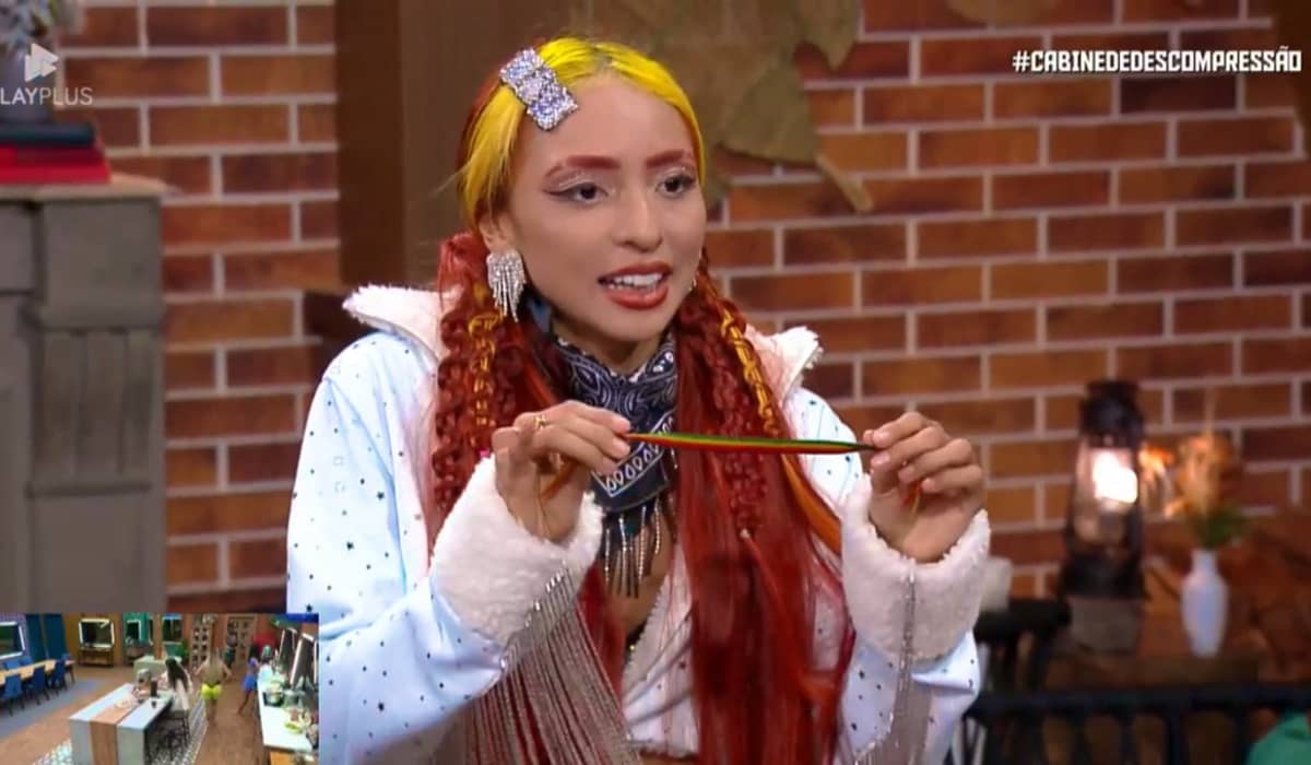 Ruivinha contou que combinou de manter amizade com Bia fora do reality. Foto: Reprodução/PlayPlus