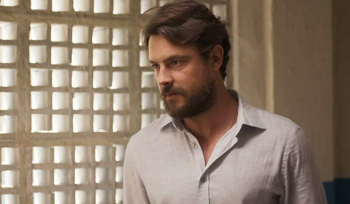 Tertulinho afirma que Zé Paulino está impedindo a liberdade de Vespertino. Fonte: Reprodução/Globo