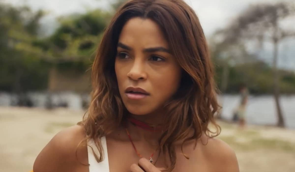 Dante promove o encontro entre Ari e Brisa. Fonte: Reprodução/Globo