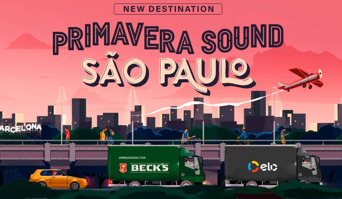 Primavera Sound ocorre pela primeira vez no Brasil nos dias 5 e 6 de novembro em São Paulo. Foto: Reprodução/Primavera Sound
