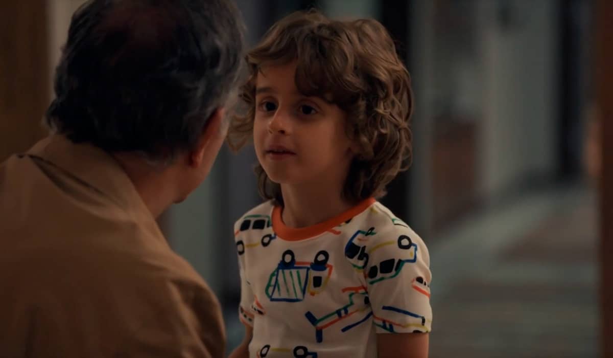 Ari quer ficar com a guarda de Tonho. Fonte: Reprodução/Globo