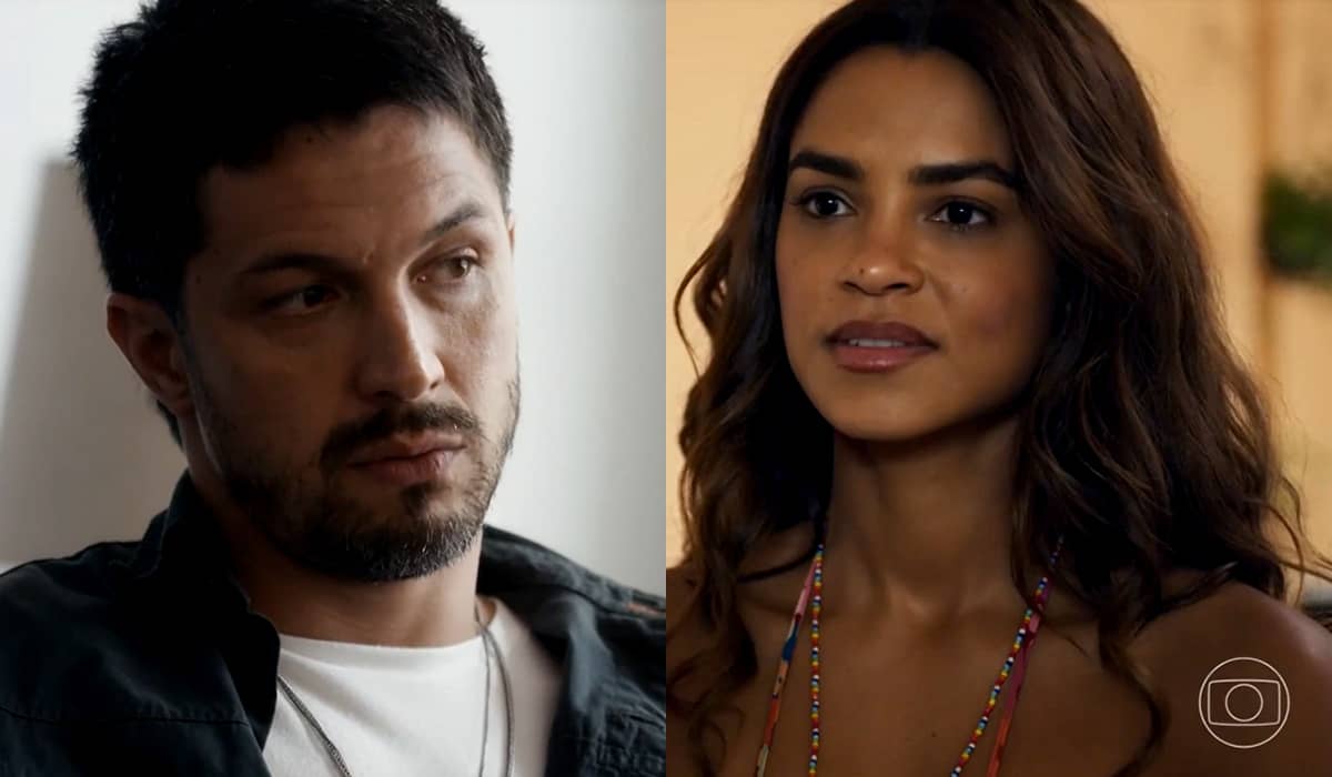 Moretti afirma que está nas mãos de Oto e Brisa. Fonte: Reprodução/Globo