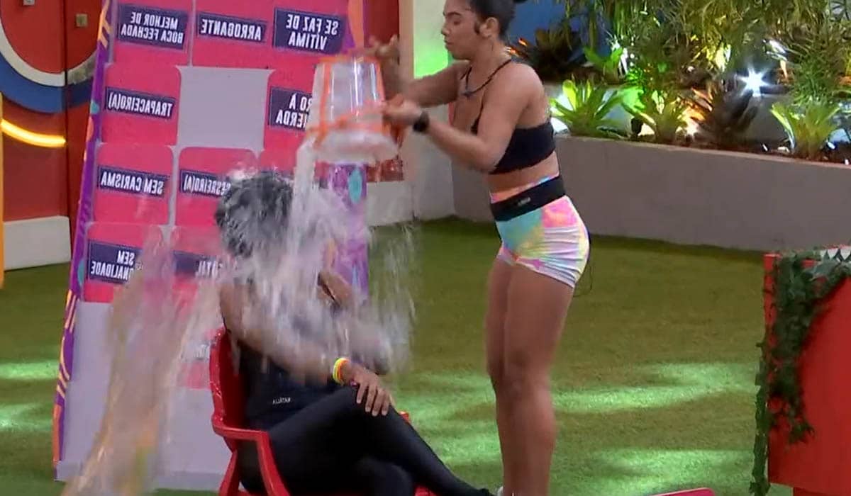 Natália foi agredida no Jogo da Discórdia do BBB 22. Foto: Reprodução/TV Globo