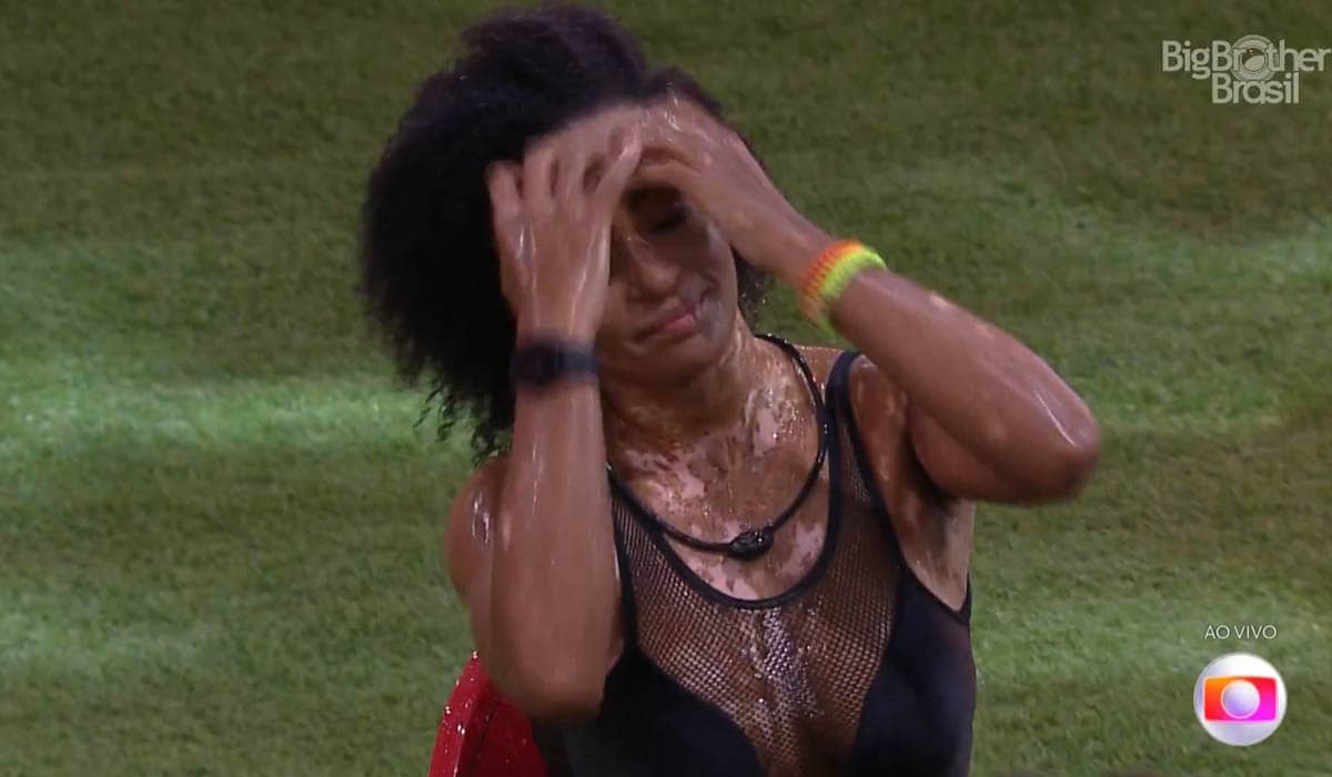 Natália foi atacada múltiplas vezes no Jogo da Discórdia. Foto: Reprodução/Globoplay
