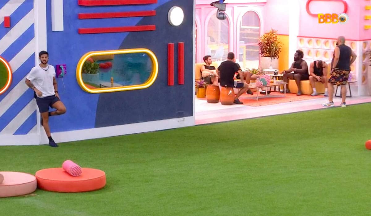 Rodrigo acampou no Big Fone mas não escapou da eliminação