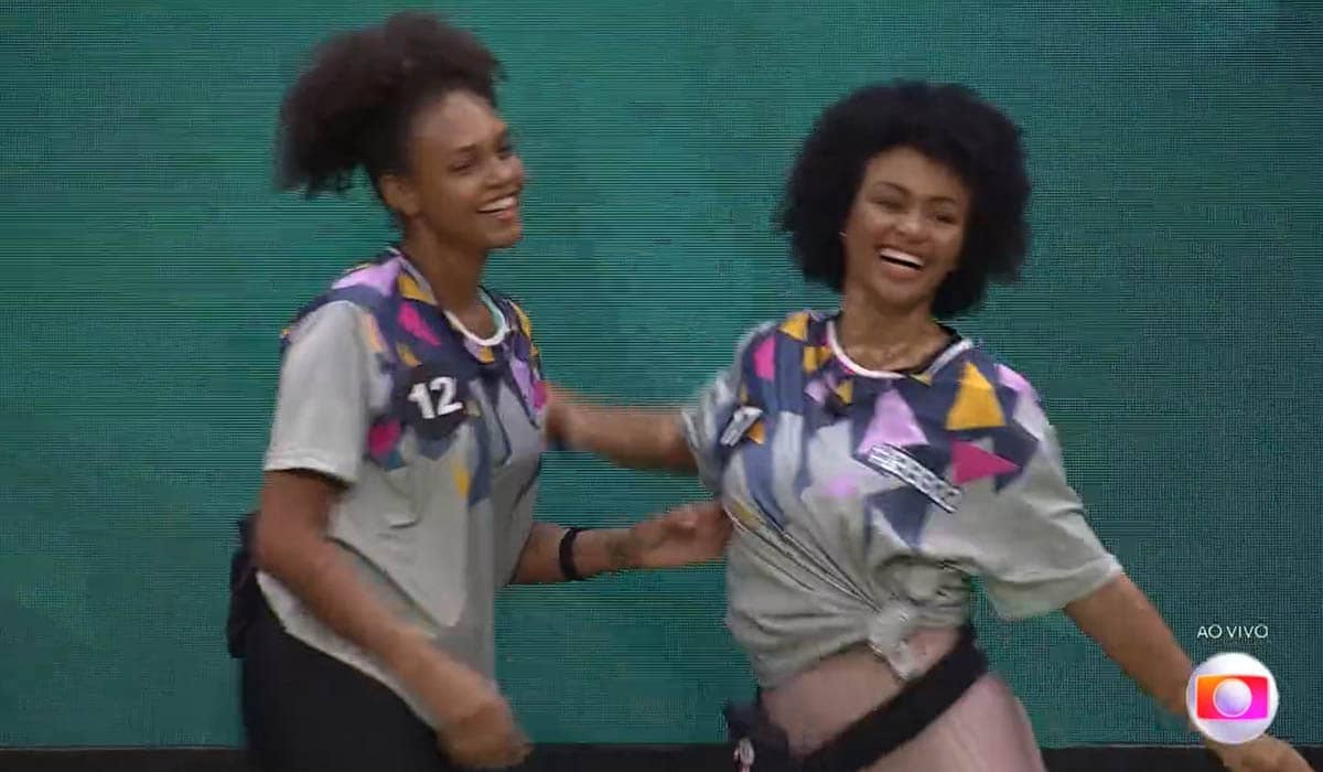 Jessilane e Natália decidiram quem iria para a Xepa. Foto: Reprodução/TV Globo