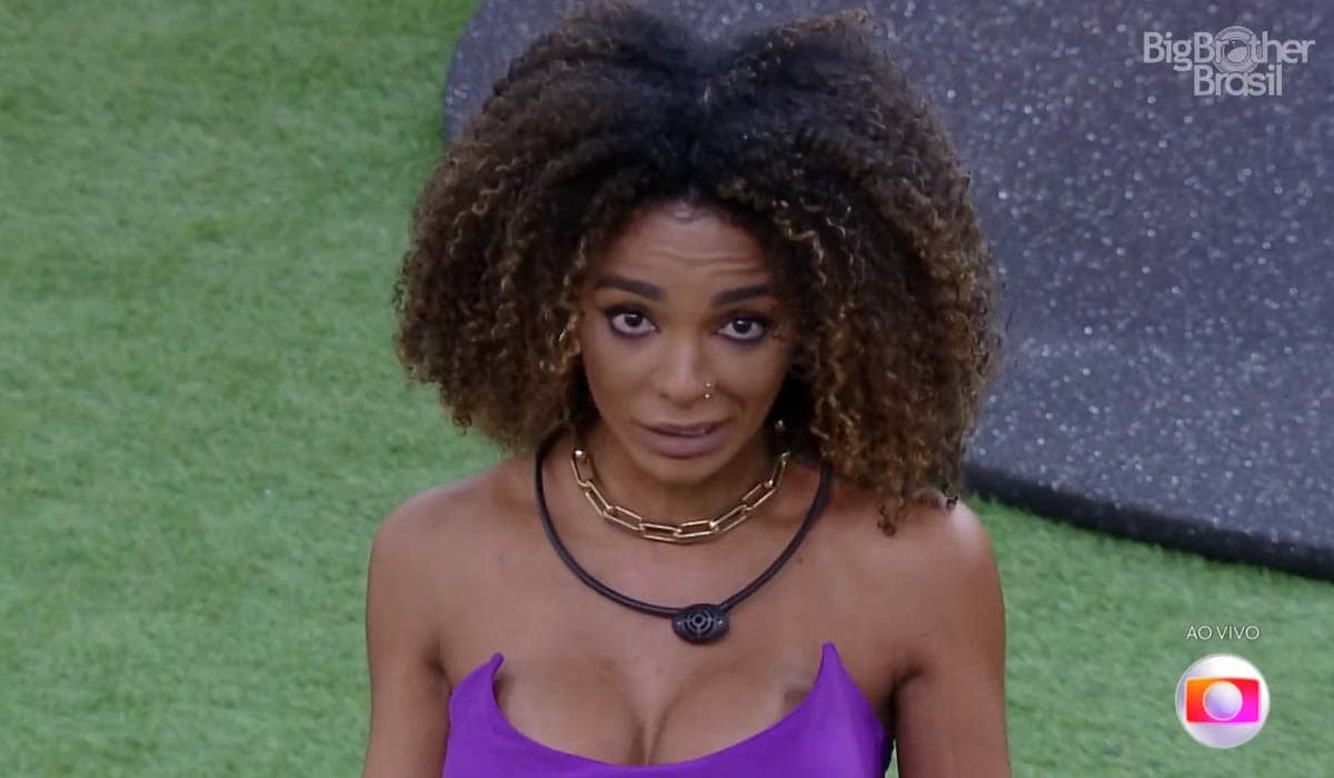 Brunna desperdiçou a chance de reverter a parcial da enquete no jogo da discórdia