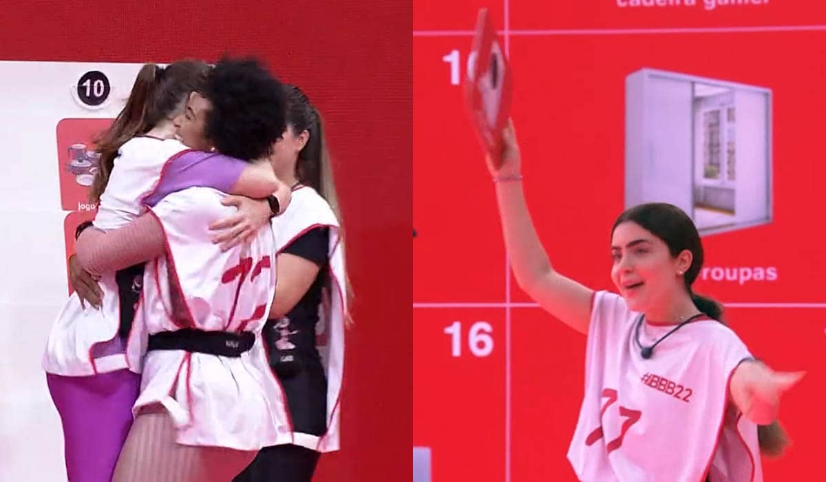 Natália e Jade Picon foram classificadas para a final da prova do líder
