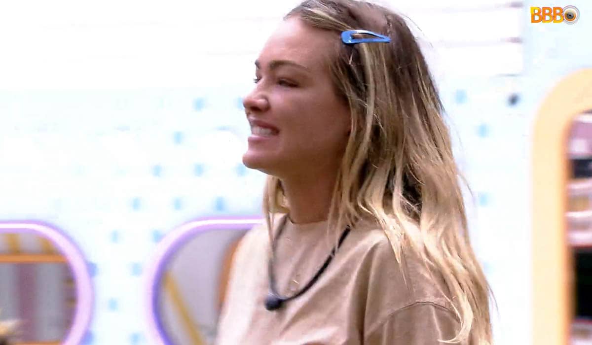 Bárbara ganhou a prova do anjo no BBB 22