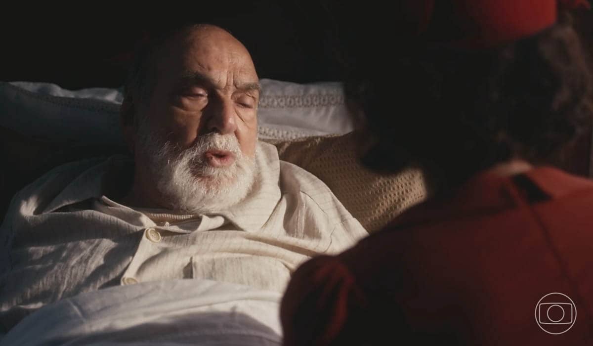 Lima Duarte interpreta Afonso em 'Além da Ilusão'. Foto: Reprodução/TV Globo