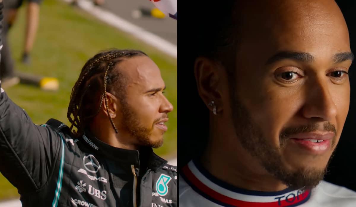 A temporada tem bastante foco em Lewis Hamilton. Fonte: Reprodução/YouTube