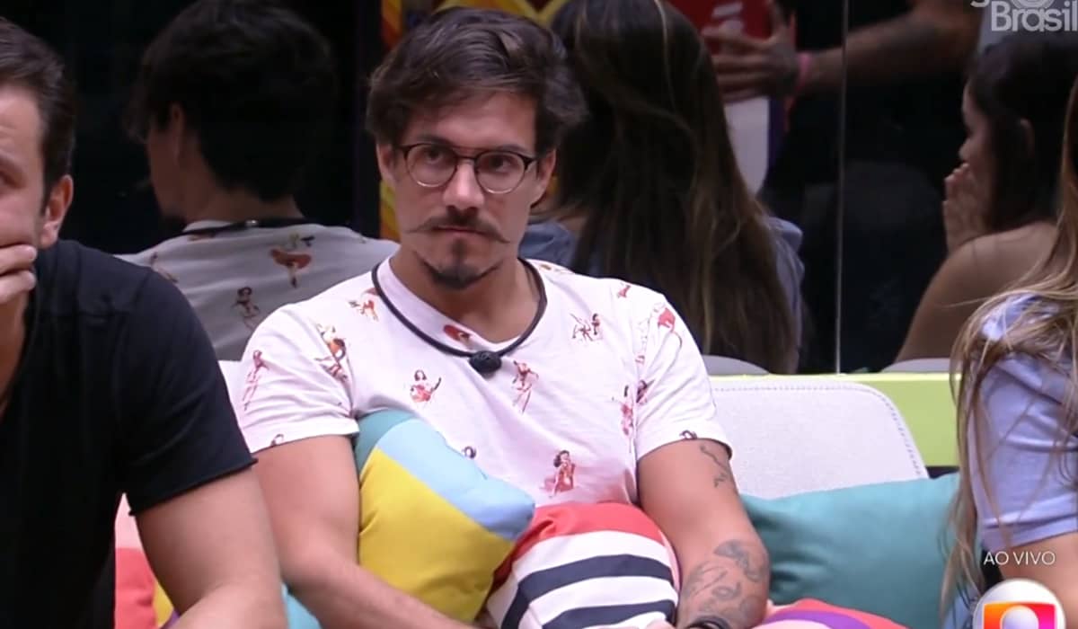 Eliezer foi a primeira opção do líder Lucas. Fonte: Reprodução/Globo