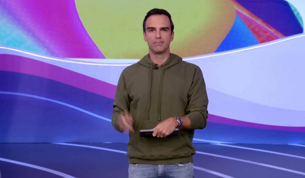 Tadeu Schmidt conduz o jogo da discórdia. Foto: Reprodução/Globo