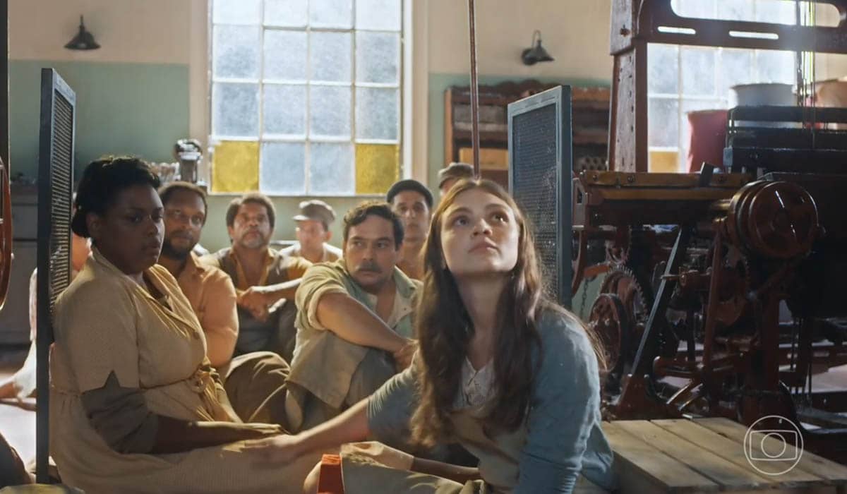 Olívia é a personagem mais corajosa de Além da Ilusão. Foto: Reprodução/Globo
