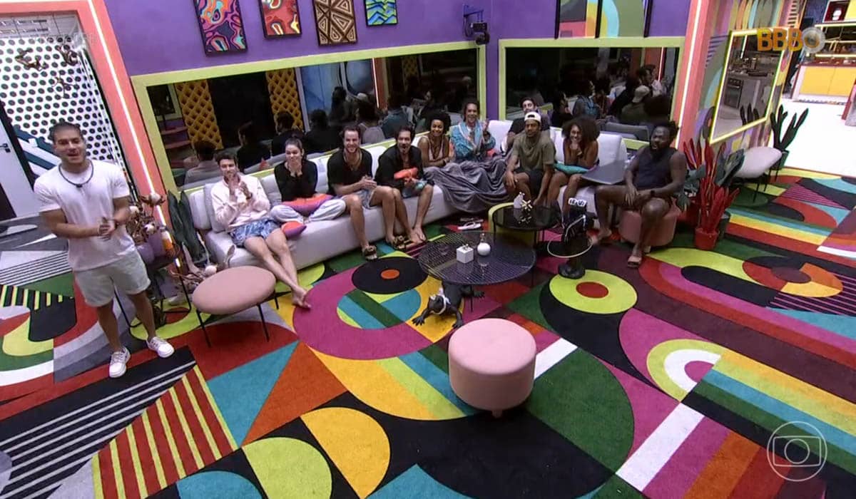 O número de participantes já está bastante reduzido no BBB 22. Foto: Reprodução/Globo