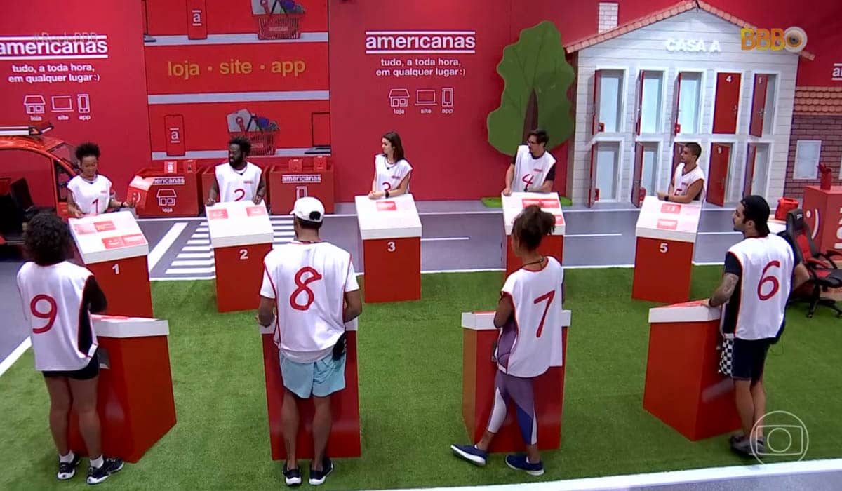 Prova do anjo também foi destaque no BBB 22. Foto: Reprodução/Globo