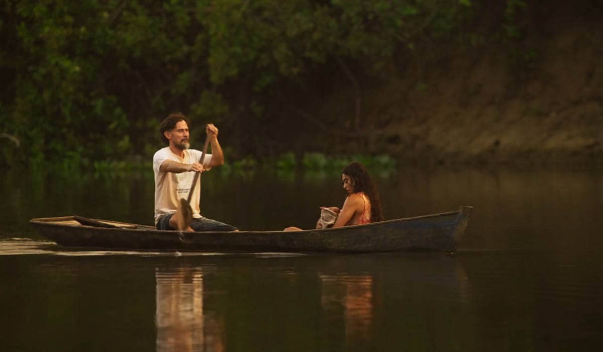 A história de Gil e Maria tem grande importância para a novela Pantanal. Foto: Reprodução/Globo