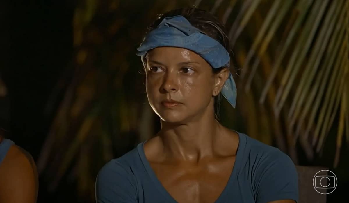 Roberta foi a sétima eliminada do programa. Fonte: Reprodução/Globo